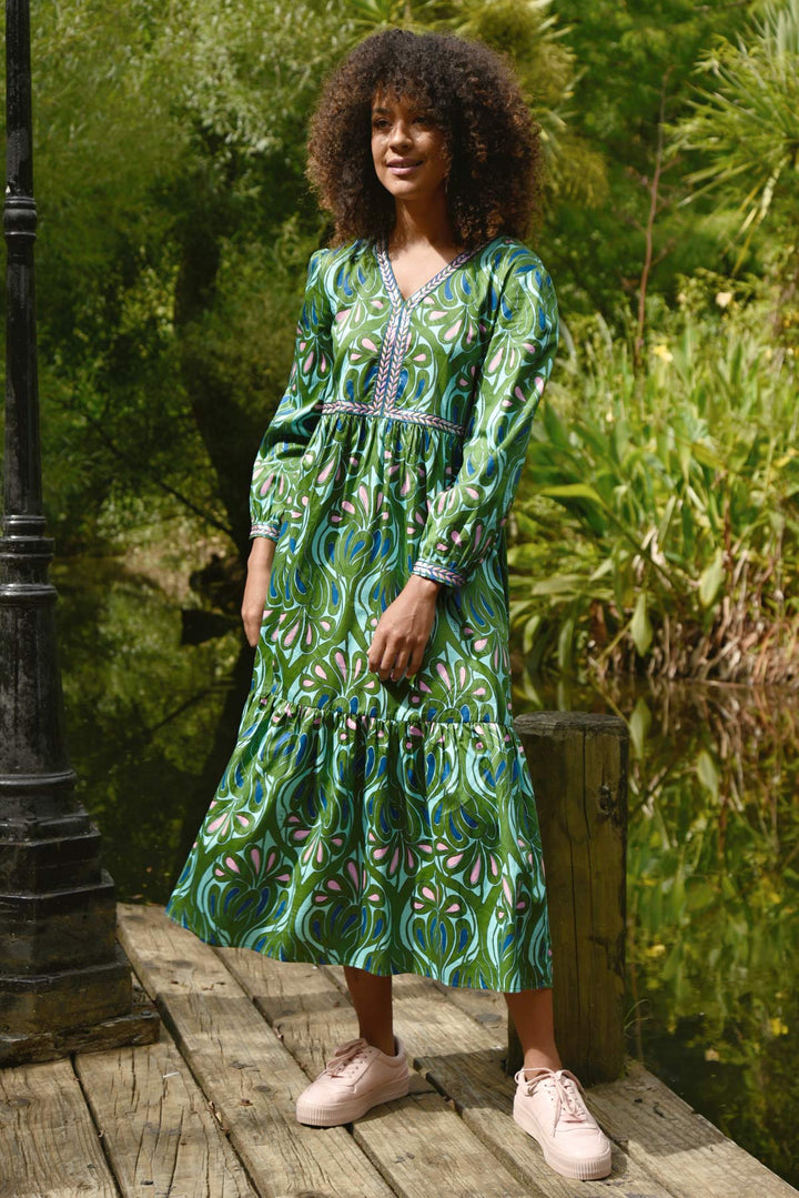 Tier She Goes | Green/Blue