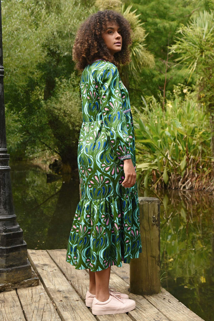 Tier She Goes | Green/Blue