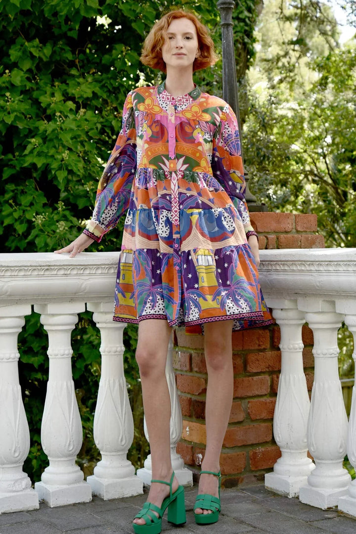 Tier-ific Dress | Bright