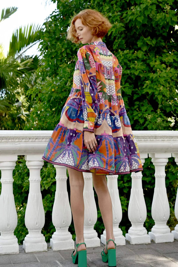 Tier-ific Dress | Bright