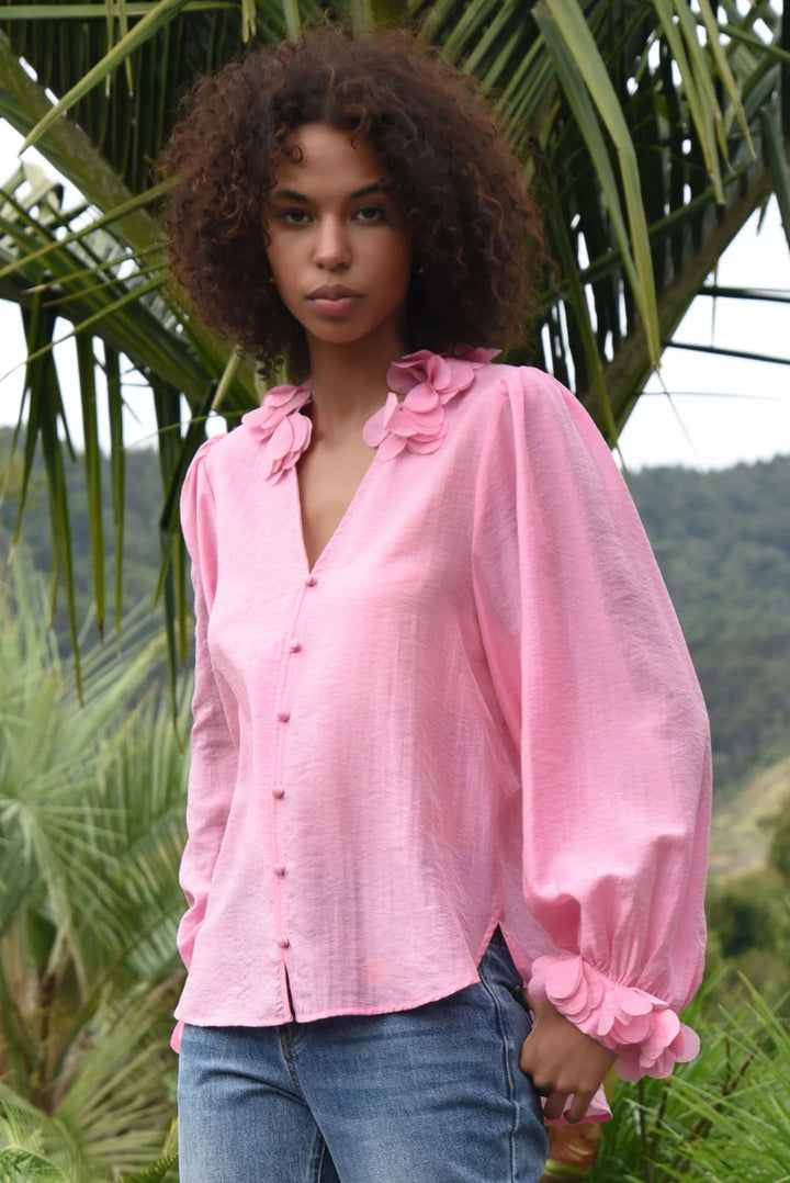 Budding Romance Blouse | Pink