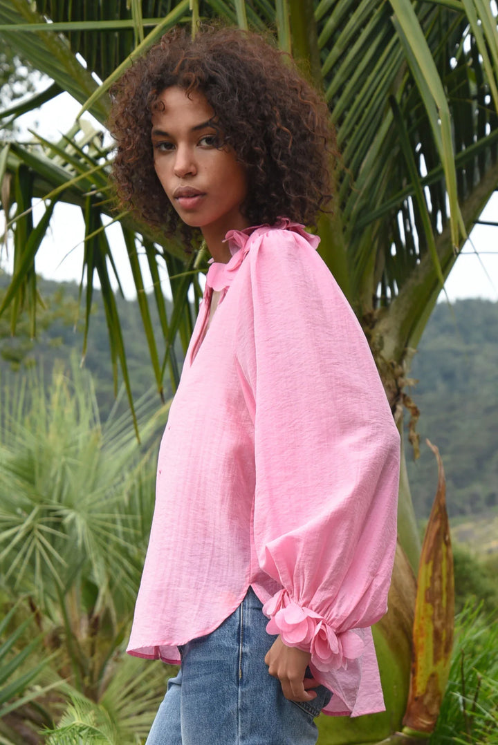 Budding Romance Blouse | Pink