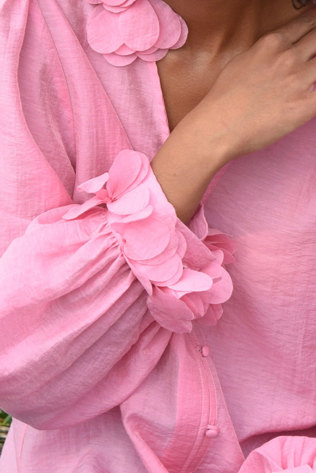 Budding Romance Blouse | Pink