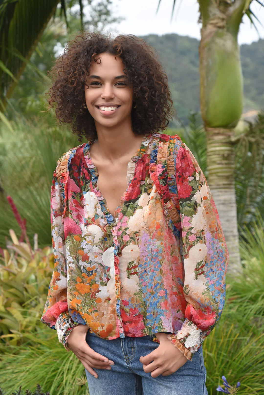 Meadow Muse Blouse | Floral