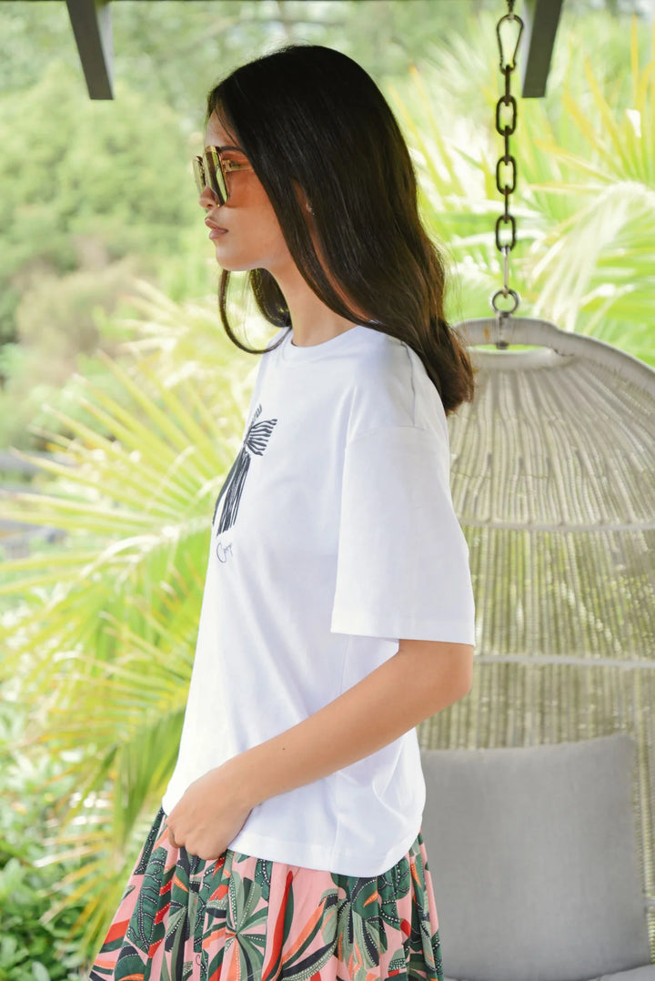 Gotta Bow T-Shirt | White/Black
