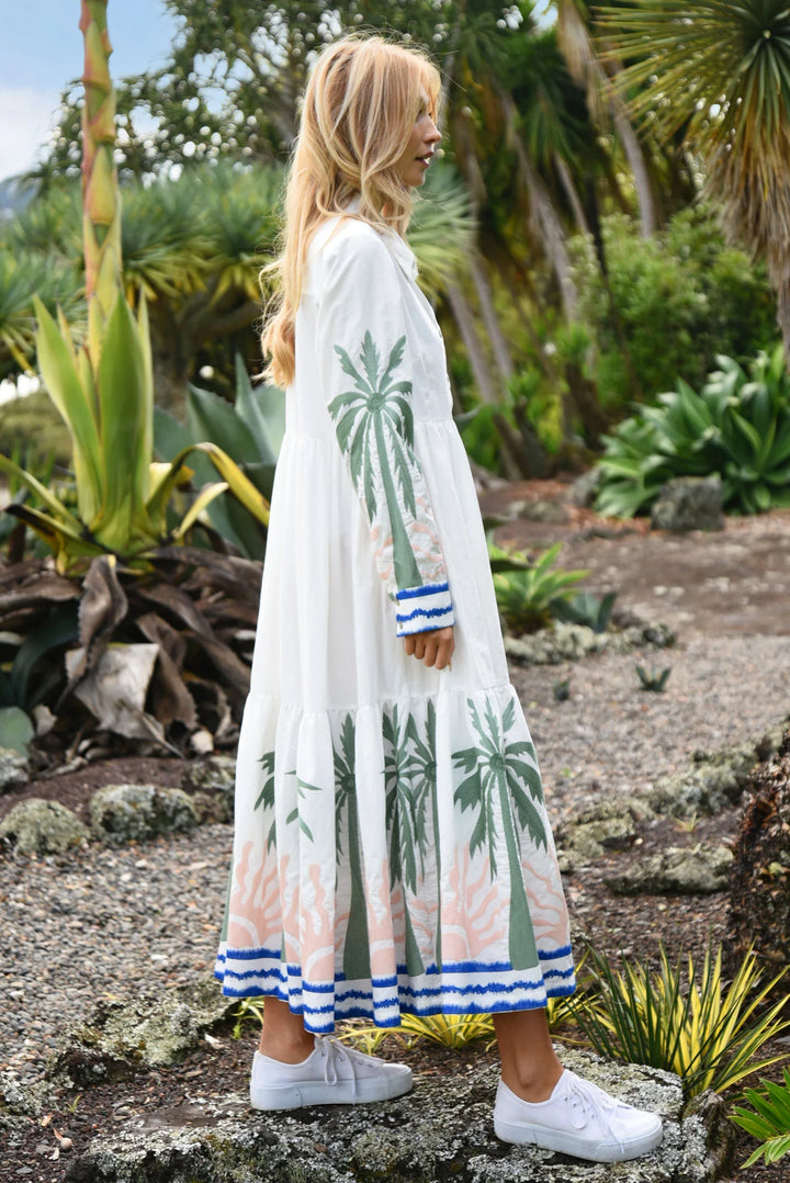 Sway & Sunset Dress | White