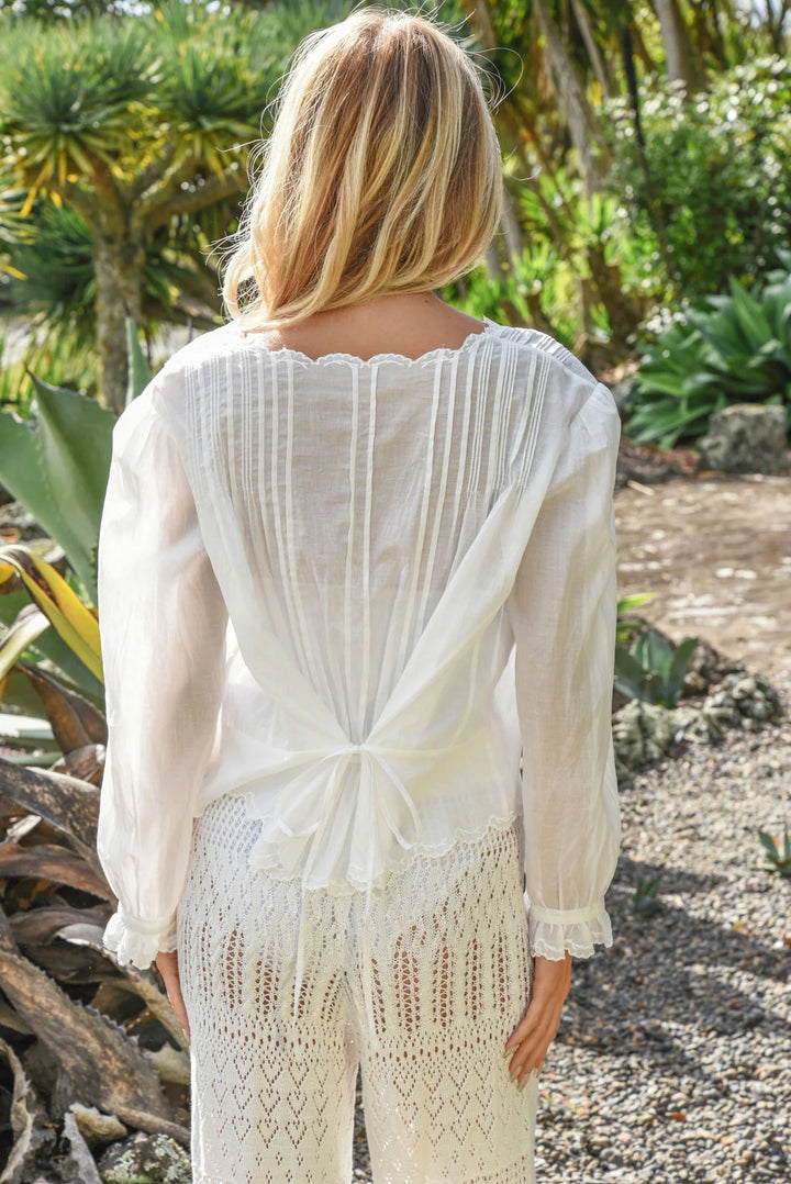 Sew Lovely Blouse | White