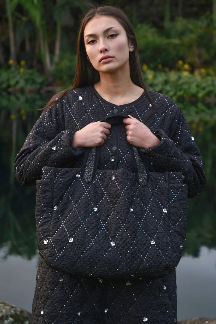 Twinkle Tote Bag | Black