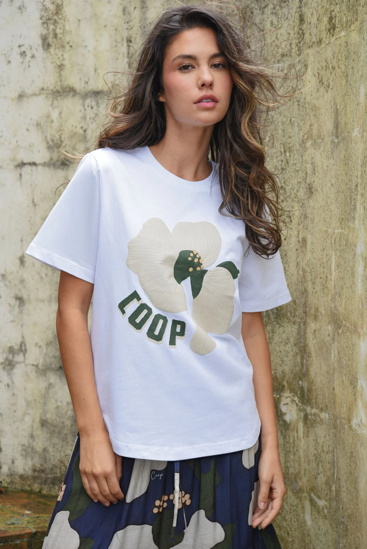 Petal Pop T-Shirt | White