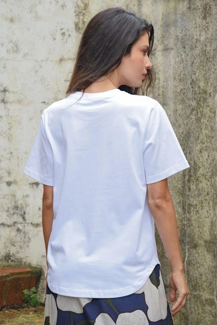 Petal Pop T-Shirt | White