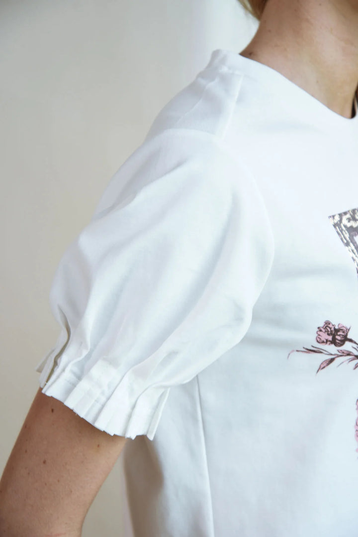 Foil & Flourish T-Shirt | White