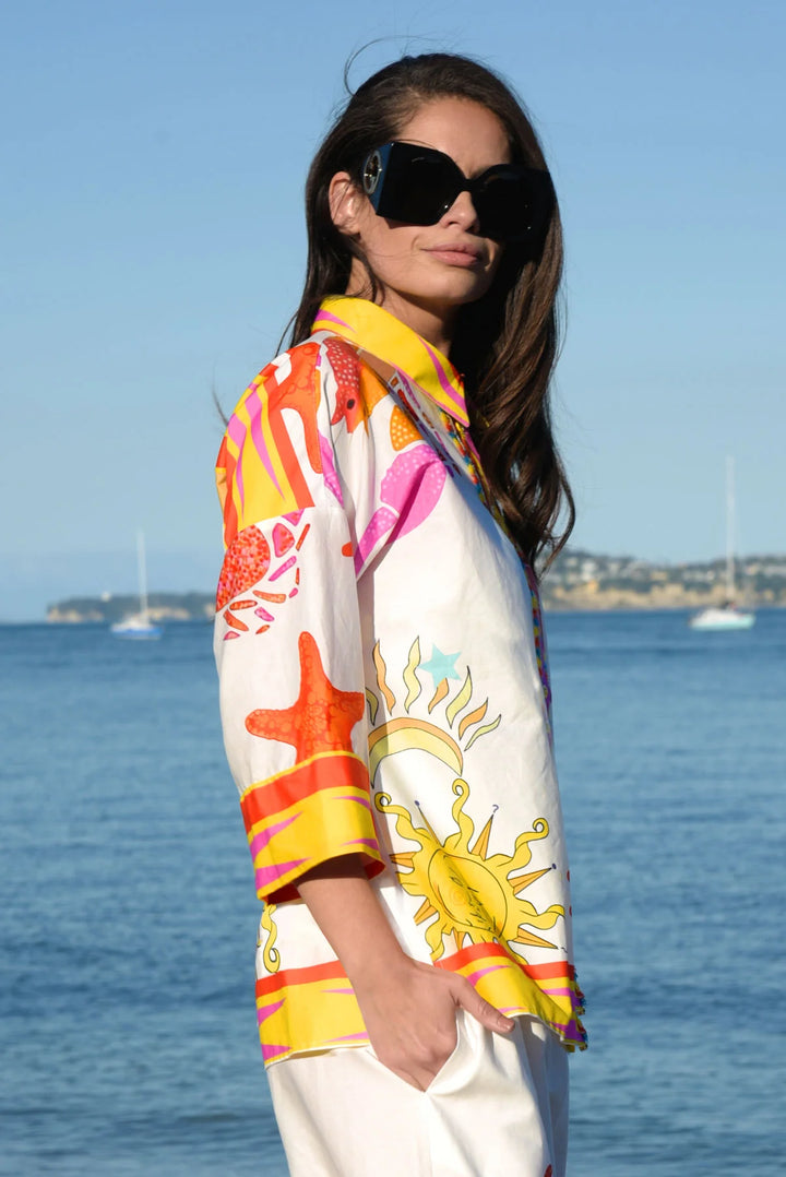 Under The Sun Shirt | White Sun