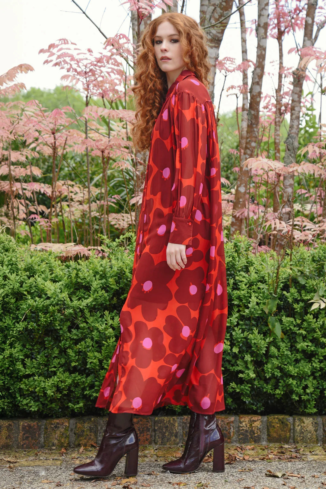 Night By Night Dress | Pink/Red