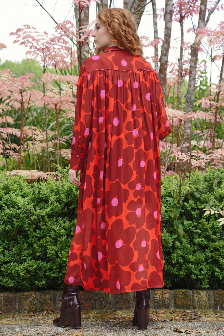 Night By Night Dress | Pink/Red