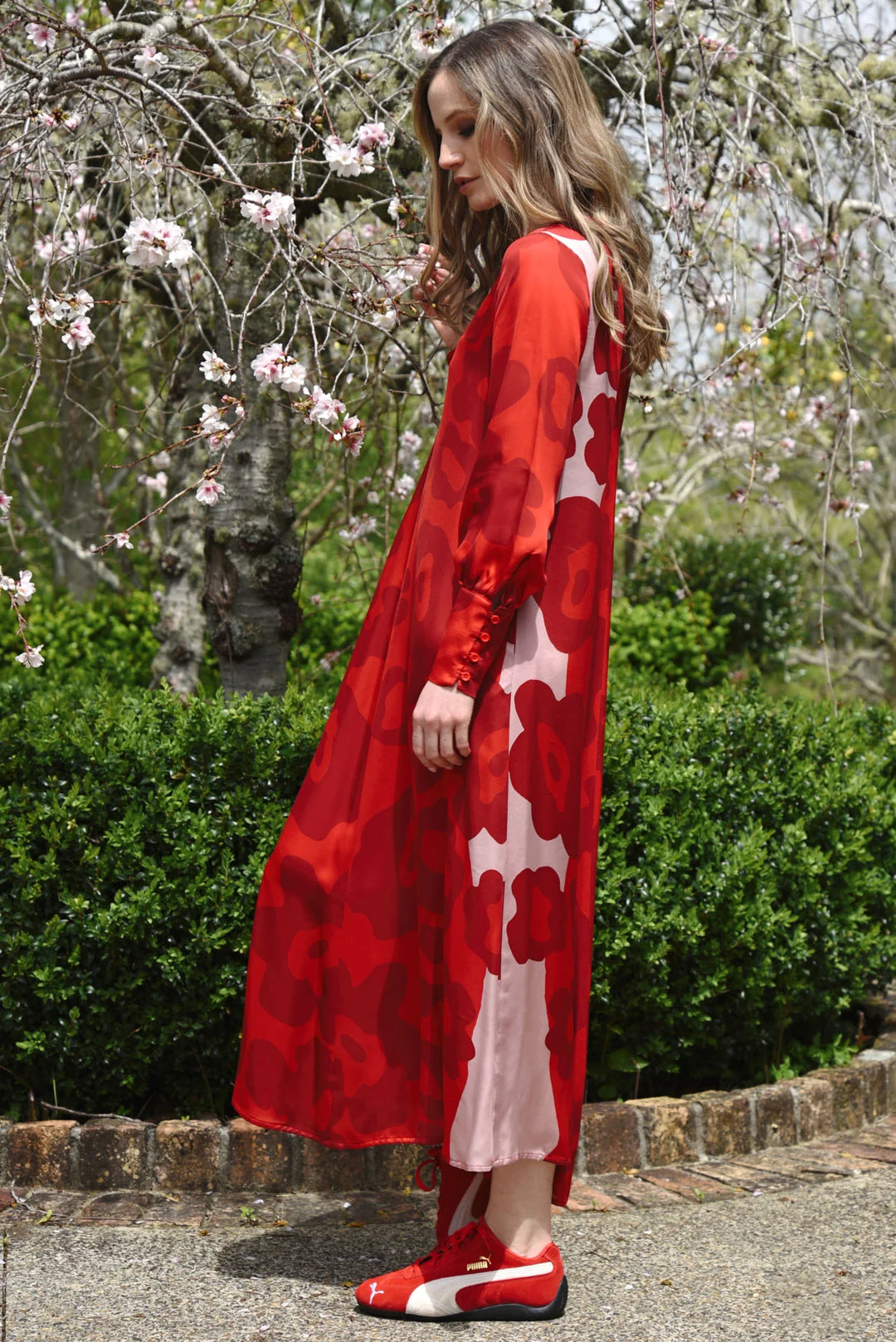 Subtle Sweet Dress | Pink/Red