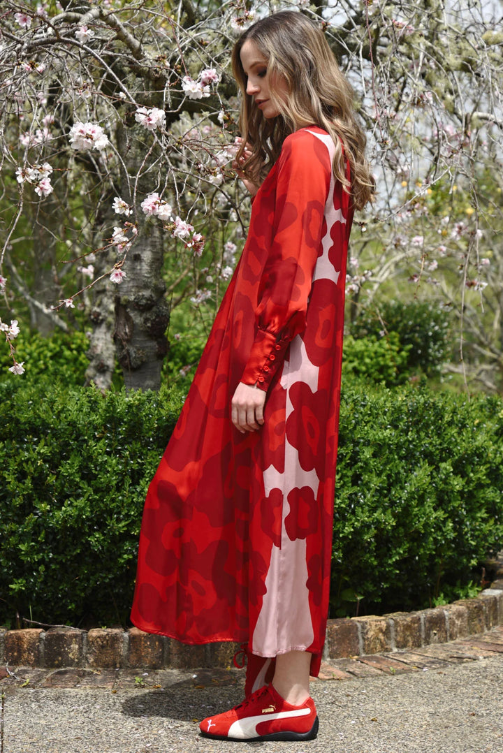 Subtle Sweet Dress | Pink/Red