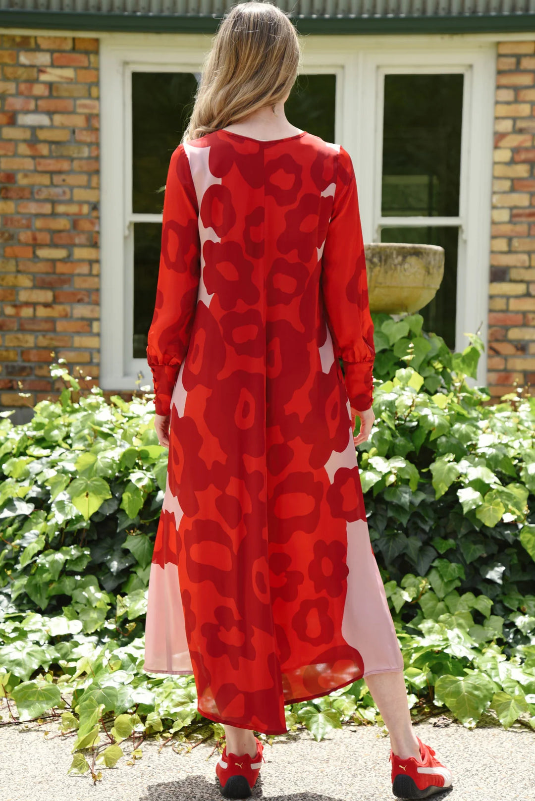 Subtle Sweet Dress | Pink/Red