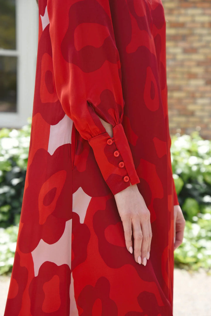 Subtle Sweet Dress | Pink/Red