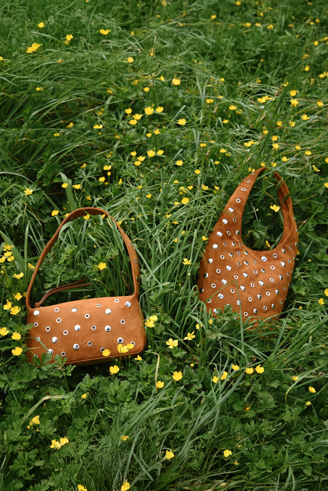 Eye-Let You Go Bag | Tan