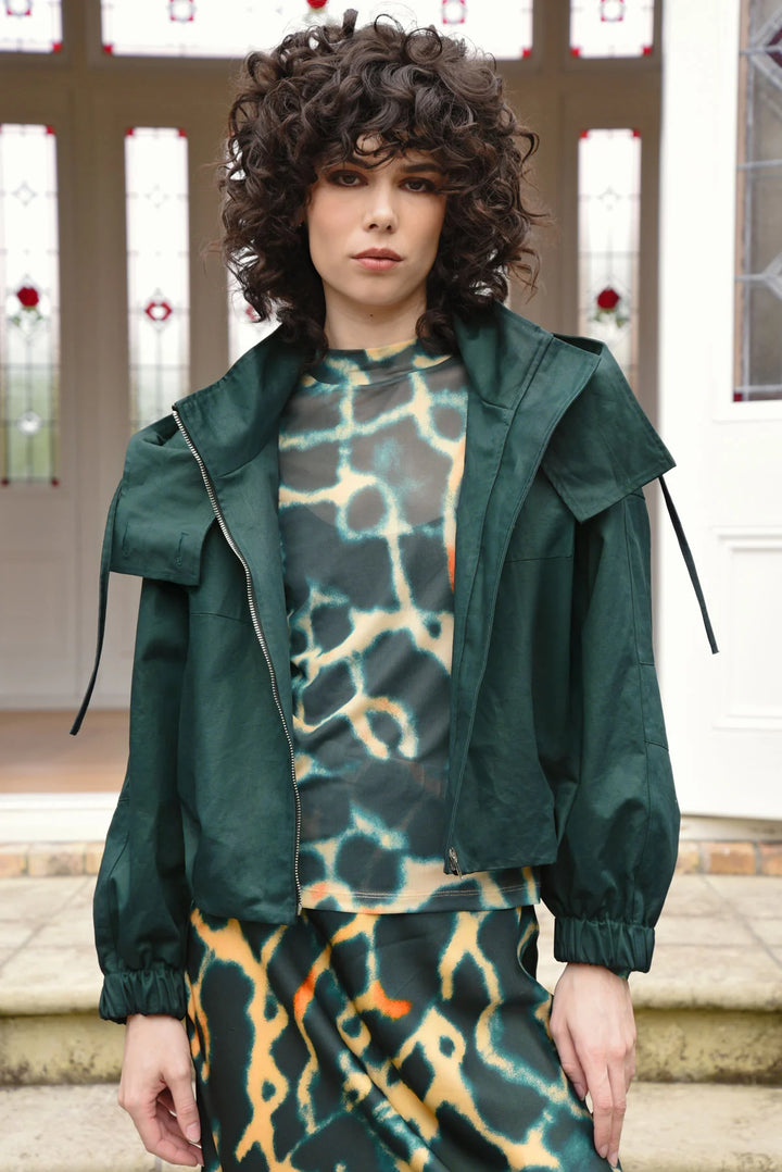 Off Duty Jacket | Petrol