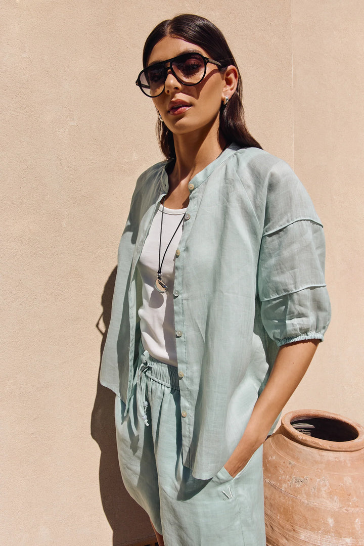 Cabana Blouse | Mint