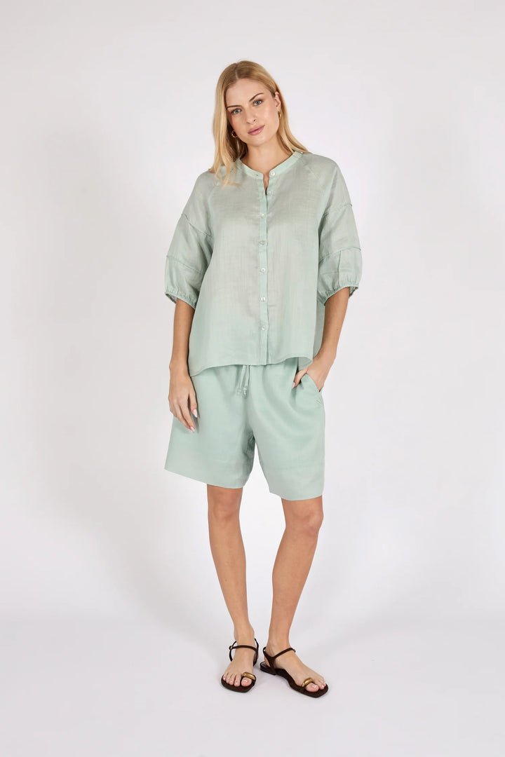 Cabana Blouse | Mint