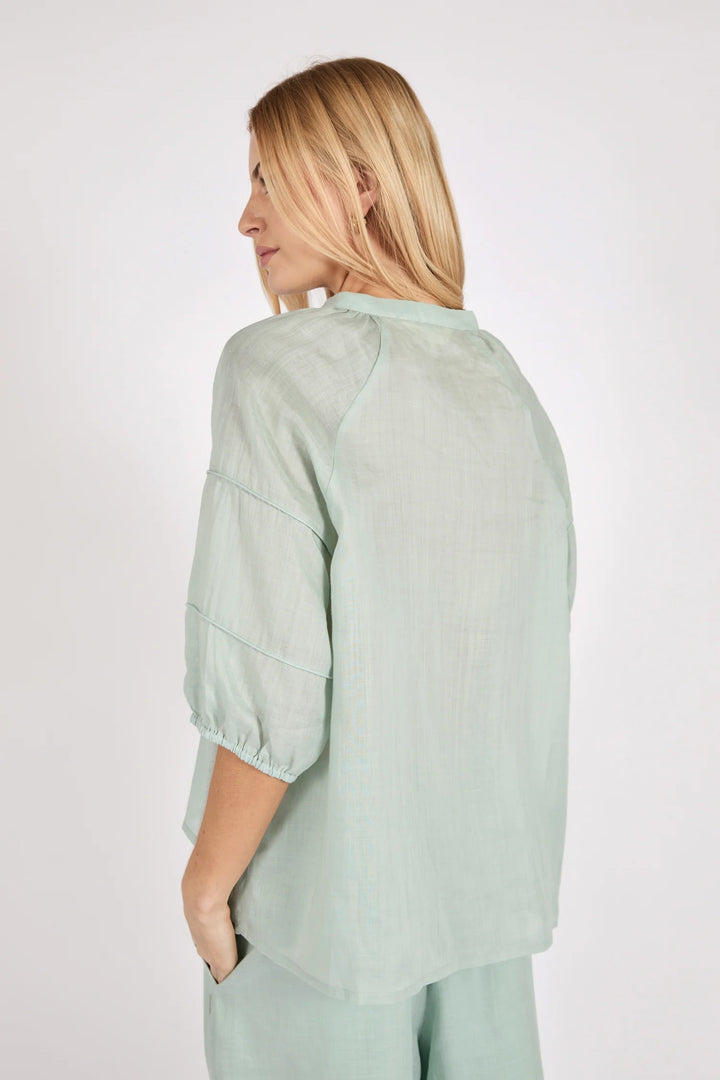 Cabana Blouse | Mint