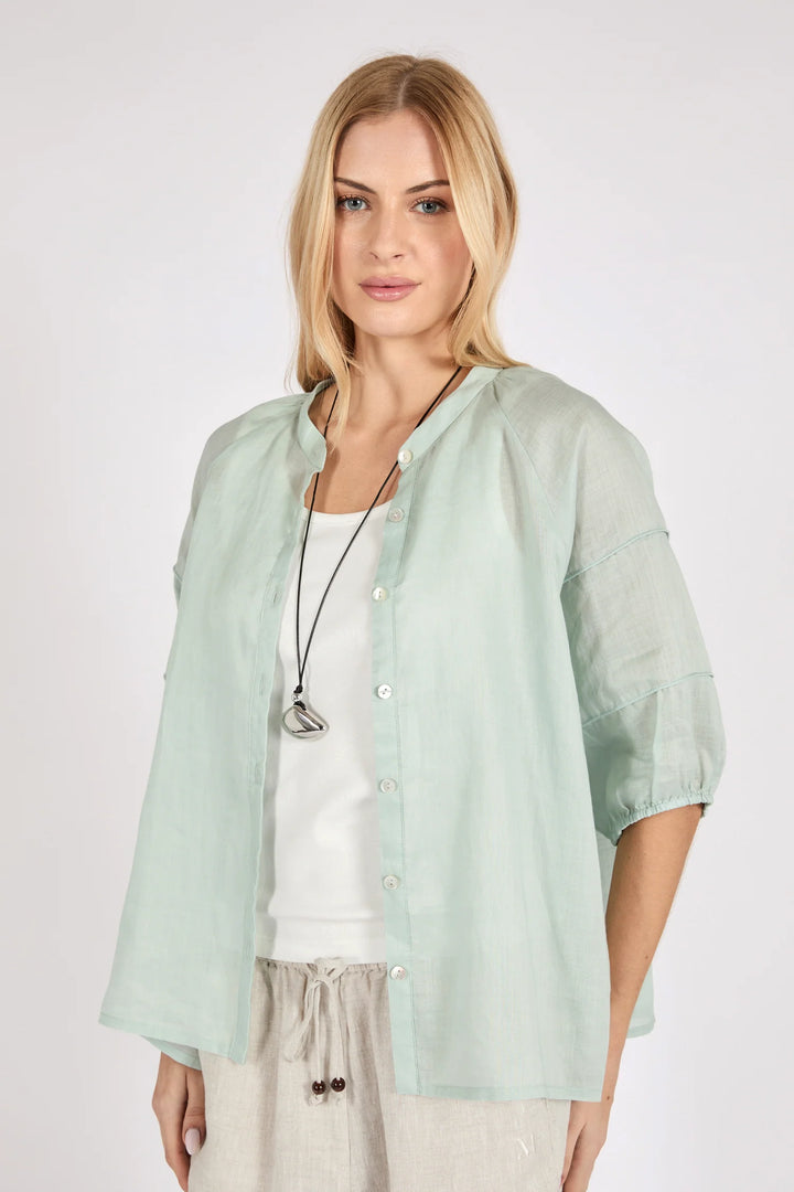 Cabana Blouse | Mint