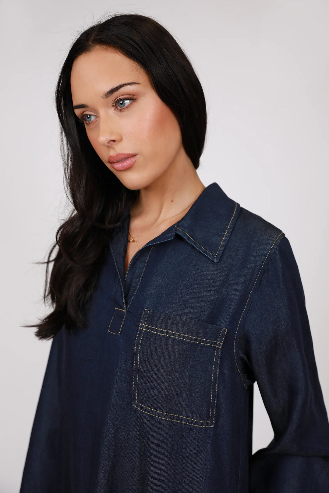 Canyon Dress | Dark Wash