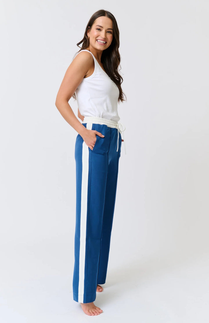 Lottie Pant | Navy/White