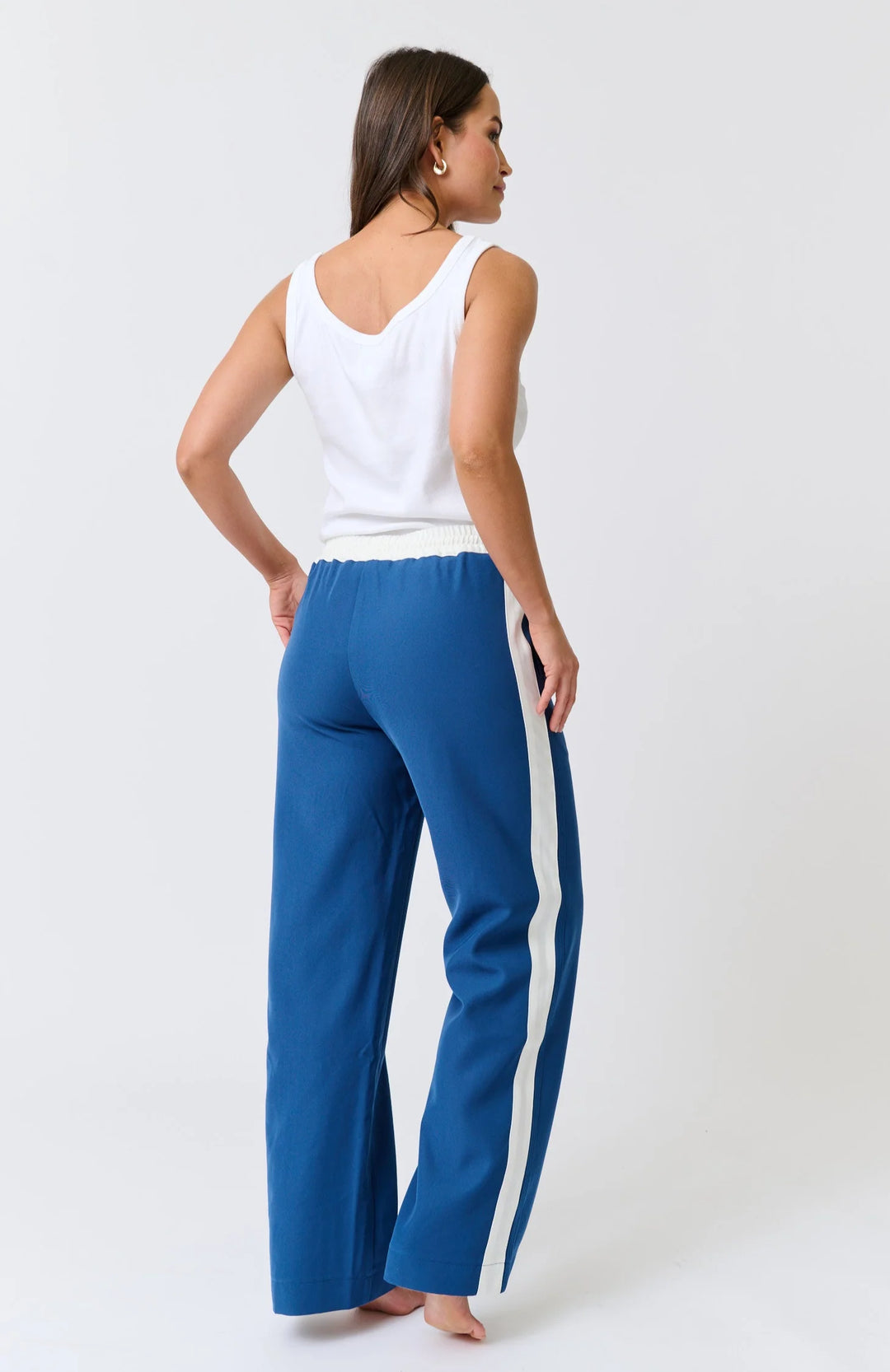 Lottie Pant | Navy/White