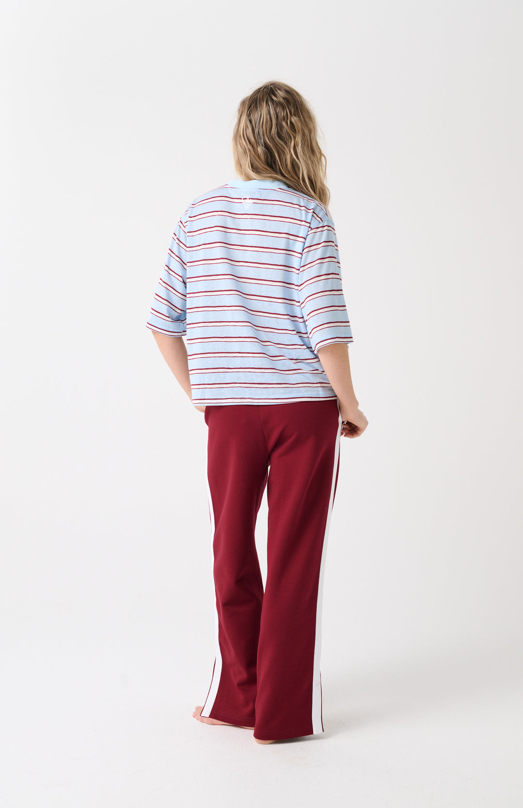 Hallie Tee | Ice Berry Stripe