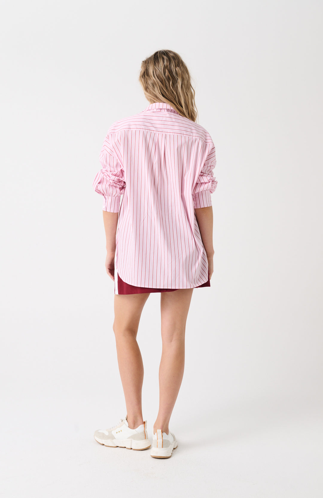 Darby Shirt | Berry Stripe
