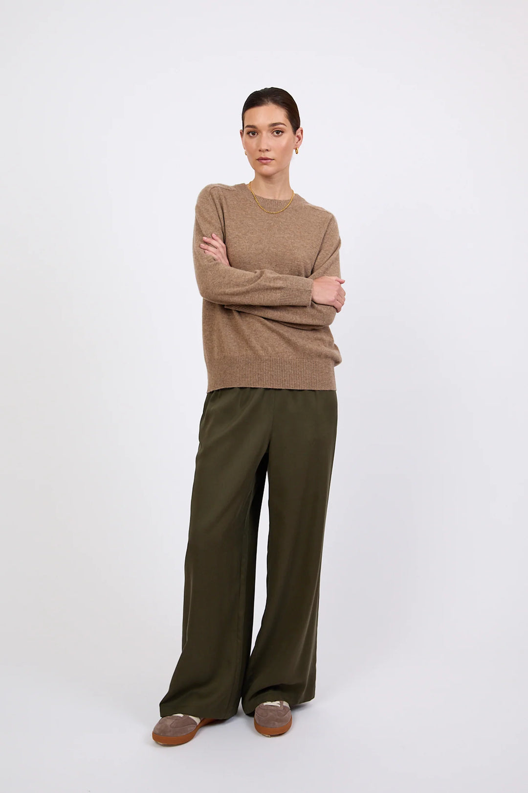 Cashmere Crew | Nutmeg