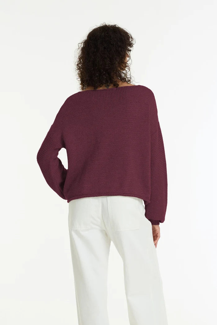Close Sweater | Winter Wine