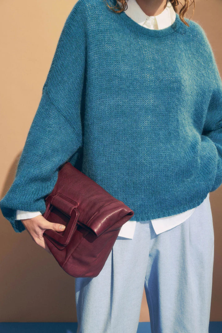Agna Sweater | Stone Blue