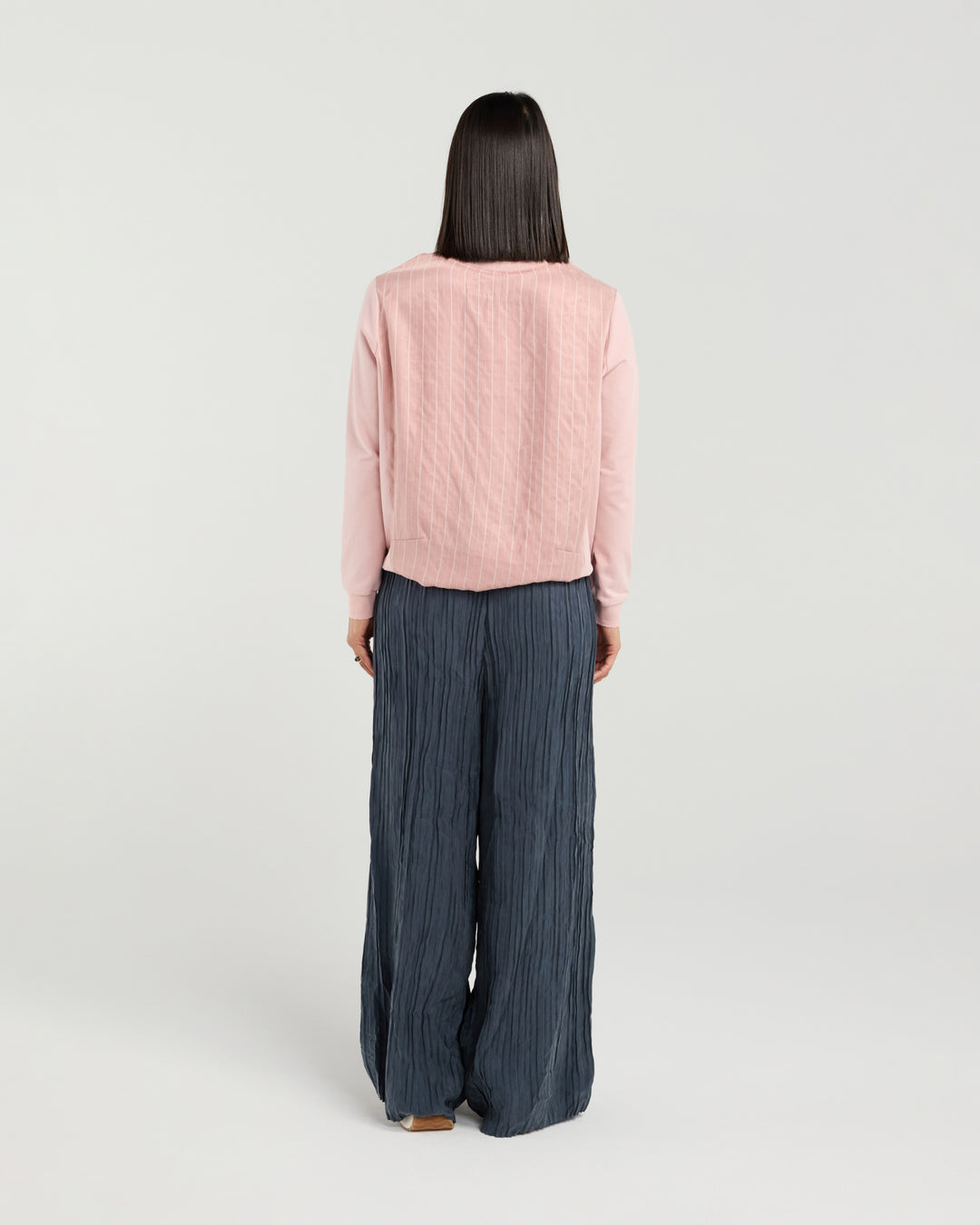 Smith Top | Blush Pinstripe
