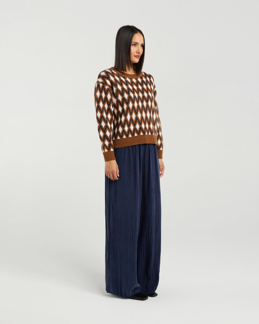 Tilda Jumper | Ink Argyle