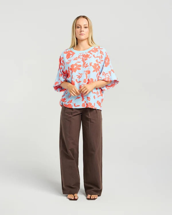 Aroha Top | Cayenne Blush