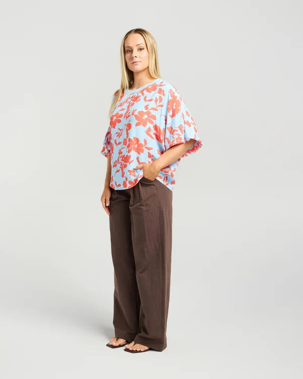 Aroha Top | Cayenne Blush
