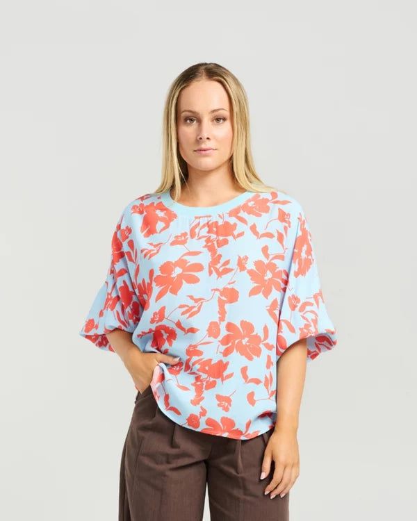 Aroha Top | Cayenne Blush