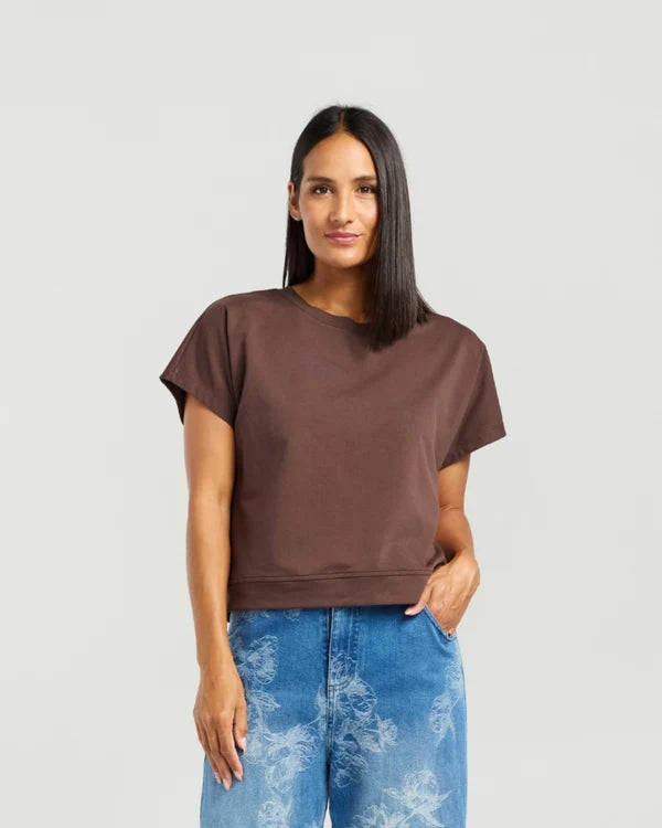 Nella Top | Chocolate
