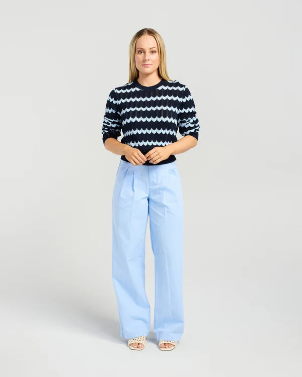 Ziggy Knit | Blue Mix