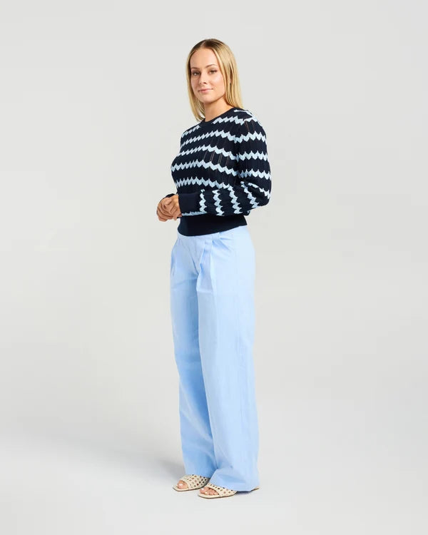 Ziggy Knit | Blue Mix