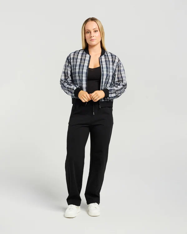 Benny Bomber | Ink Plaid