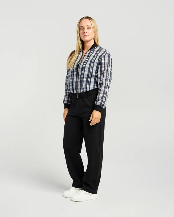 Benny Bomber | Ink Plaid