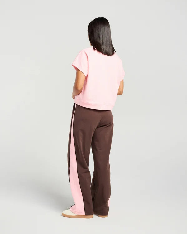 Bibi Sweatpant | Chocolate/Pink