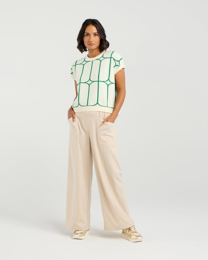 Sedgewick Knit | Lawn Trellis