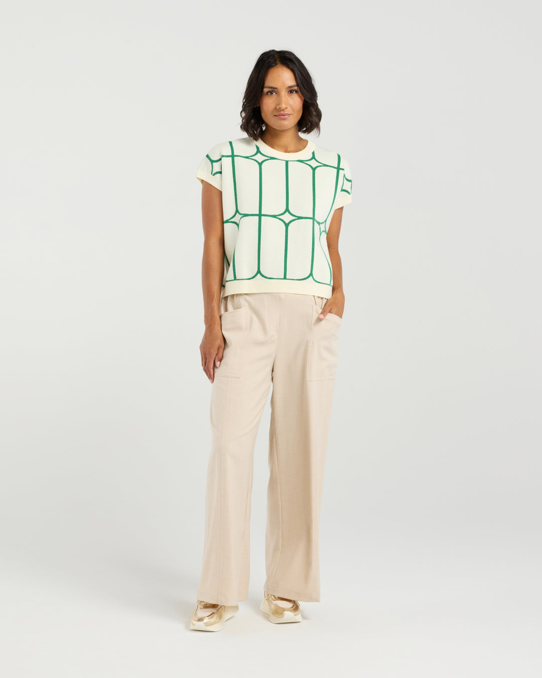 Sedgewick Knit | Lawn Trellis