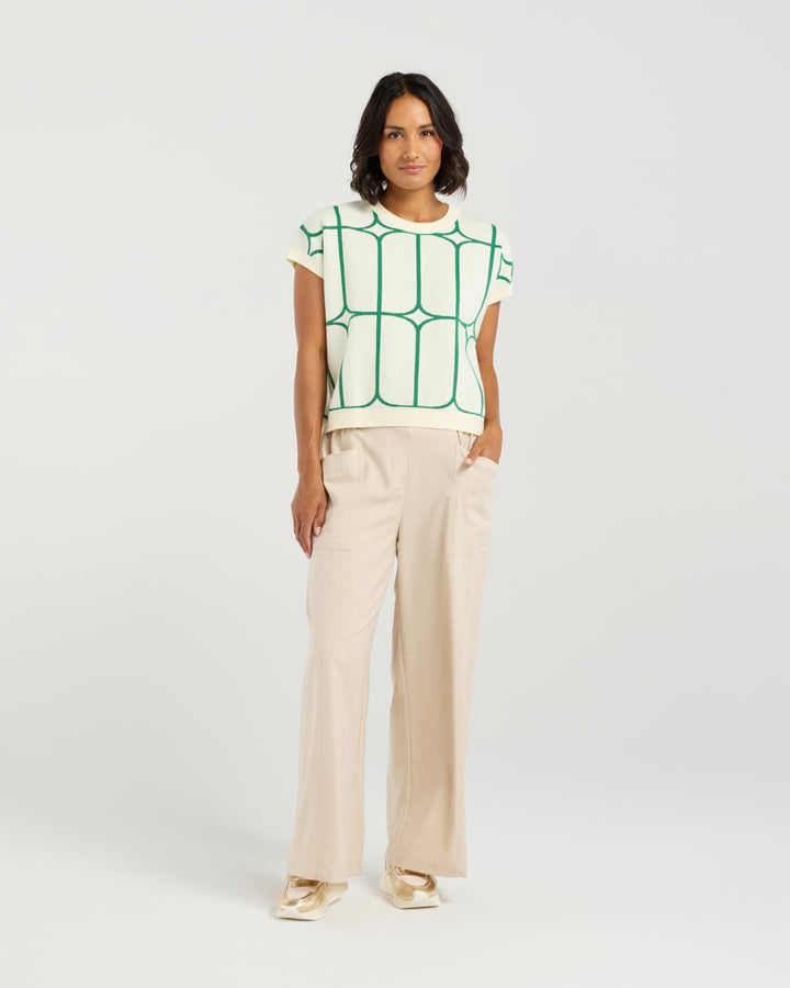 Sedgewick Knit | Lawn Trellis